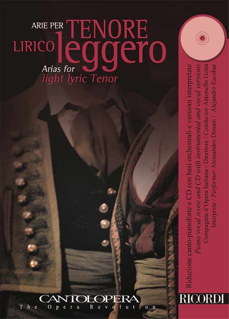 Cantolopera: Arie Per Tenore Lirico Leggero